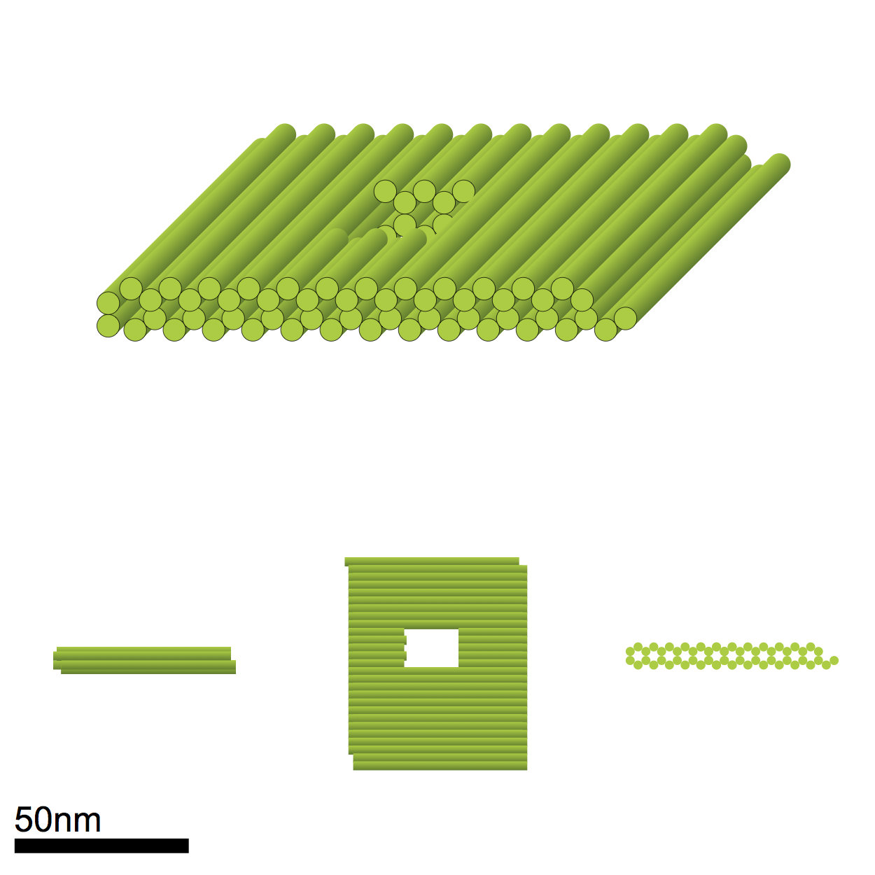 Cuboid with large aperture