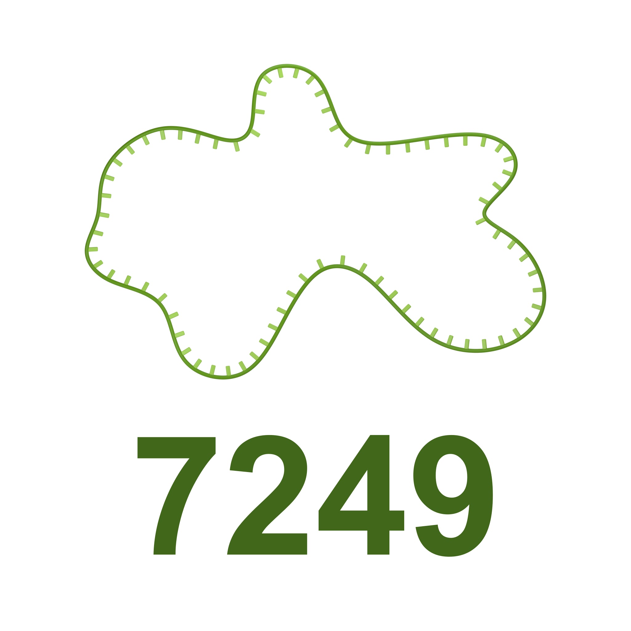 Scaffold ssDNA 7249 bases